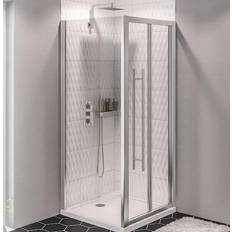 Vantage Chrome Bifold Shower Door 700mm