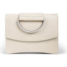 Braun Clutches Oyster Clutch Three - Beige/Braun