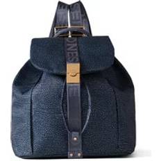 Denim Ryggsekker Borbonese Denim Ryggsekk Med Arkivspenne - Blue