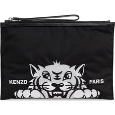 Kenzo Väskor Kenzo Handväska Med Tigermotiv - Svart