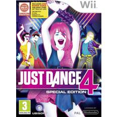 Just Dance 4 Begagnat Nintendo Wii Spel