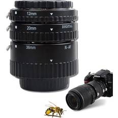 Auto Focus Macro Extension Tube Set 12mm 20mm 36mm