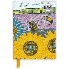 Sunflower Fields Foiled Blank Journal