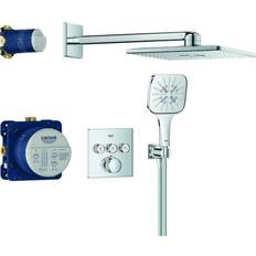 Grohe Grohtherm SmartControl 310 Sampak Indbyg 3SC Cube Krom