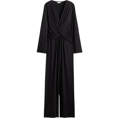 H&M Knot Detail Jumpsuit - Black