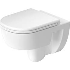 Duravit D-Code White High Gloss Wall-Mounted Toilet 540 mm