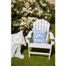 Lexington Linne Hemtextil Lexington Vibrant Gardens Cotton Pillow Cover 50 x 50 Kuddöverdrag Blå (50x50cm)