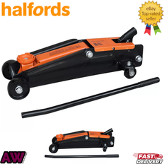 Halfords 3 Tonne Hydraulic Trolley Jack