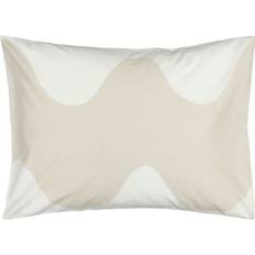 Marimekko Örngott Marimekko Lokki Vit/Beige 50x60 cm Örngott Beige (60x50cm)