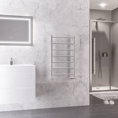 Eastbrook Tuscan Round Towel Radiators 800mm x 500mm Chrome