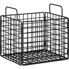 Jern Kurve House Nordic Mora 25 x 20 x 25 cm Sort Kurv