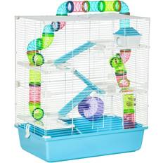 Hamster Pets Pawhut 5 Tier Hamster Cage 69x59x36 cm