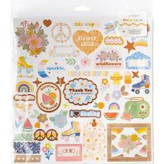 Jen Hadfield Flower Child Foam Sticker Sheet