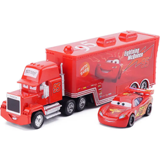 Lightning mcqueen SuoSuo Pixar Cars 2 Lightning McQueen King Chick Hicks F1 Mack Uncle