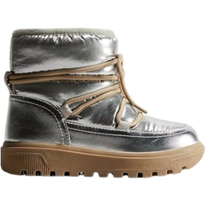 Polyester Stiefel H&M Girl's Warm-Lined Snow Boots - Silver Coloured/Beige