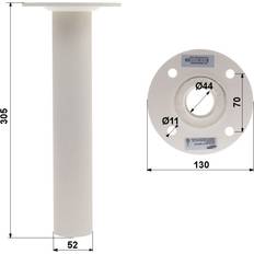 Hanwha Surveillance Cameras Hanwha Samsung SBP-300cm Ceiling Mount Pole
