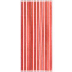 Marimekko Raide Bath Towel Pink, Red (150x70cm)