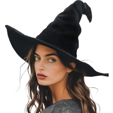 Shein 1PC Witch Hat, Gift, New Year Gift 15 Inch Witch Costume Big Witch Hat For Adults And Teens, Novelty Cosplay Accessories Halloween Costume Party Masquerade Carnival Magician Hat