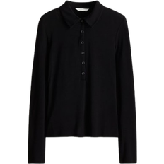 H&M Jersey Polo Shirt - Black