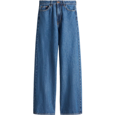 H&M Wide Ultra High Jeans - Denim Blue