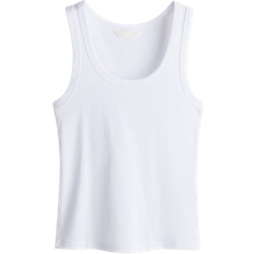 H&M Ribbed Vest Top - White