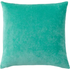 Dunelm Velour Cushion Cover Blue (43x43cm)