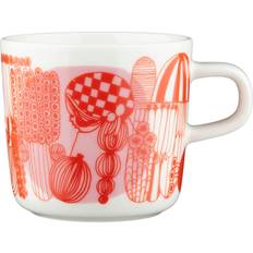 Marimekko Cups Marimekko Siirtolapuutarha 20 cl Orange/Light Pink Mug