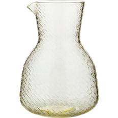 Wasserkaraffen Marimekko Syksy Karaffe 1.3 L Pale Yellow Wasserkaraffe