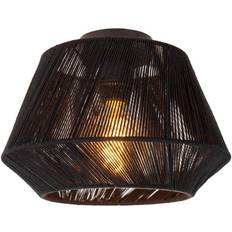 Lucide Jessica Black Ceiling Flush Light 30cm