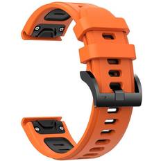 Vaorlo Silicone Strap For Garmin Fenix 7X 6X 5X 22mm 26mm