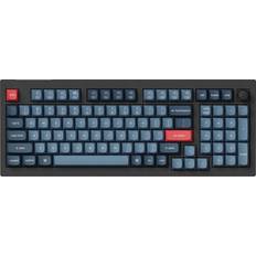 Keychron Fuld størrelse - Gaming tastatur Tastaturer Keychron V5 Max QMK/VIA RGB Hotswap Gateron Jupiter Red Wireless Keyboard (Nordic)