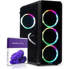 Greed MK2 High End Gaming PC Intel Core i7 12700F Nvidia Geforce RTX 4060 4K Raytracing Rechner mit 5,2 GHz 32 GB DDR4 RAM 1TB SSD