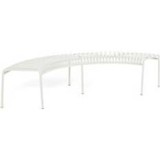Steel Garden Benches Hay Palissade Park Cream White Garden Bench