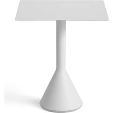 Metal - Runde Caféborde Hay Palissade Kegle Bord Firkantet 65x65 cm Sky Grey
