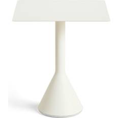 Runde Caféborde Havemøbler Hay Palissade Cone Bord Ø65 x H74 cm Creme Hvid