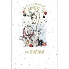 Me to You Bear Singing Carols Aunty Sketchbook Christmas Card