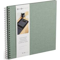 Adlibris Scrapbooking Adlibris Fotoalbum Soft Teal 35 x 31,5 cm