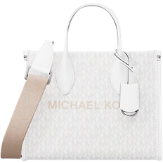 Michael Kors Mirella Small Signature Logo Crossbody Bag - Optic White