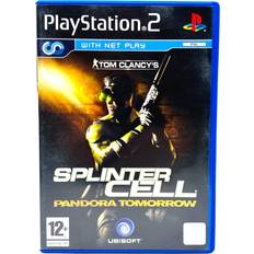 Action PlayStation 2-spill Splinter Cell Pandora Tomorrow PlayStation 2 PS2 Spill Cover