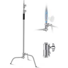VEVOR C Stand Max Height 10.83 ft Stainless Steel Photography Light Stand