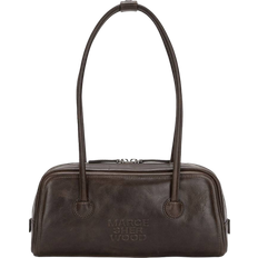 Marge Sherwood Soft Baguette Bag - Washed Brown Pull Up