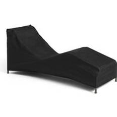 Hay Contenitori e Coperture per Patio Hay Palissade Cover for Chaise Longue Black