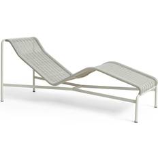 Hay Sun Beds Hay Palissade Cord Chaise Longue Sky Grey