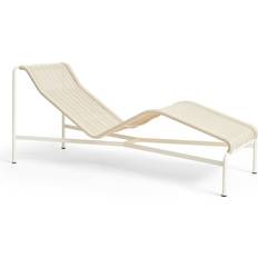 Stål - Vita Solsängar Utemöbler Hay Palissade Cord Schäslong Cream White
