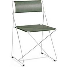 Utemöbler Hay X-Line Indoor Outdoor Stol Autumn Green-Hot Galvanised