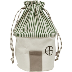 Mini Koya Opbevaringskurv 40 cm - Grøn/Grå