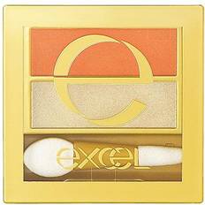Orange Eyeshadows Excel Dual Eyeshadow N DU02 Sunset - Orange