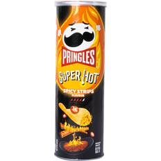 Crisps Snack Pringles Spicy Strips 110g 1pack