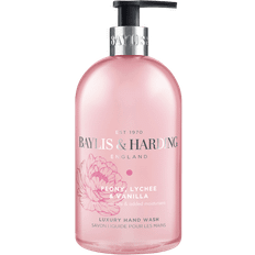 Vegan Hand Washes Baylis & Harding Peony Lychee Vanilla Hand Wash 500ml 500ml