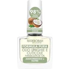 Nagelprodukter Deborah Milano Pure Nagel Och Nagelbandsolja Formula - Mjukar Upp Näring